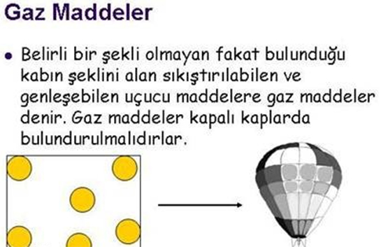 Gazların Özellikleri Nelerdir?